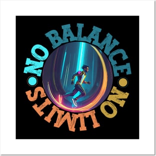 No Balance No Limits Posters and Art